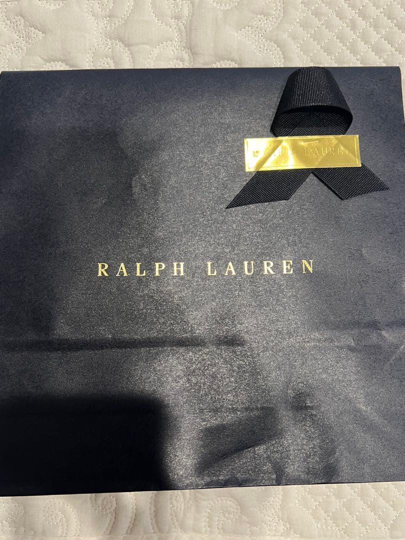 ラルフローレン ウールカシミヤ 手袋 グレー