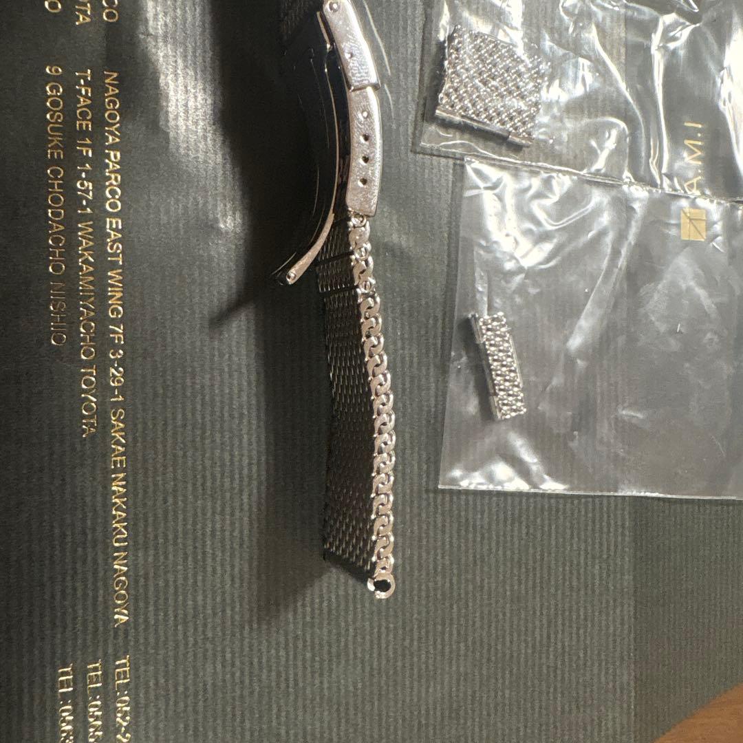 大幅値下げ中　BREITLING メッシュベルト ステンレス