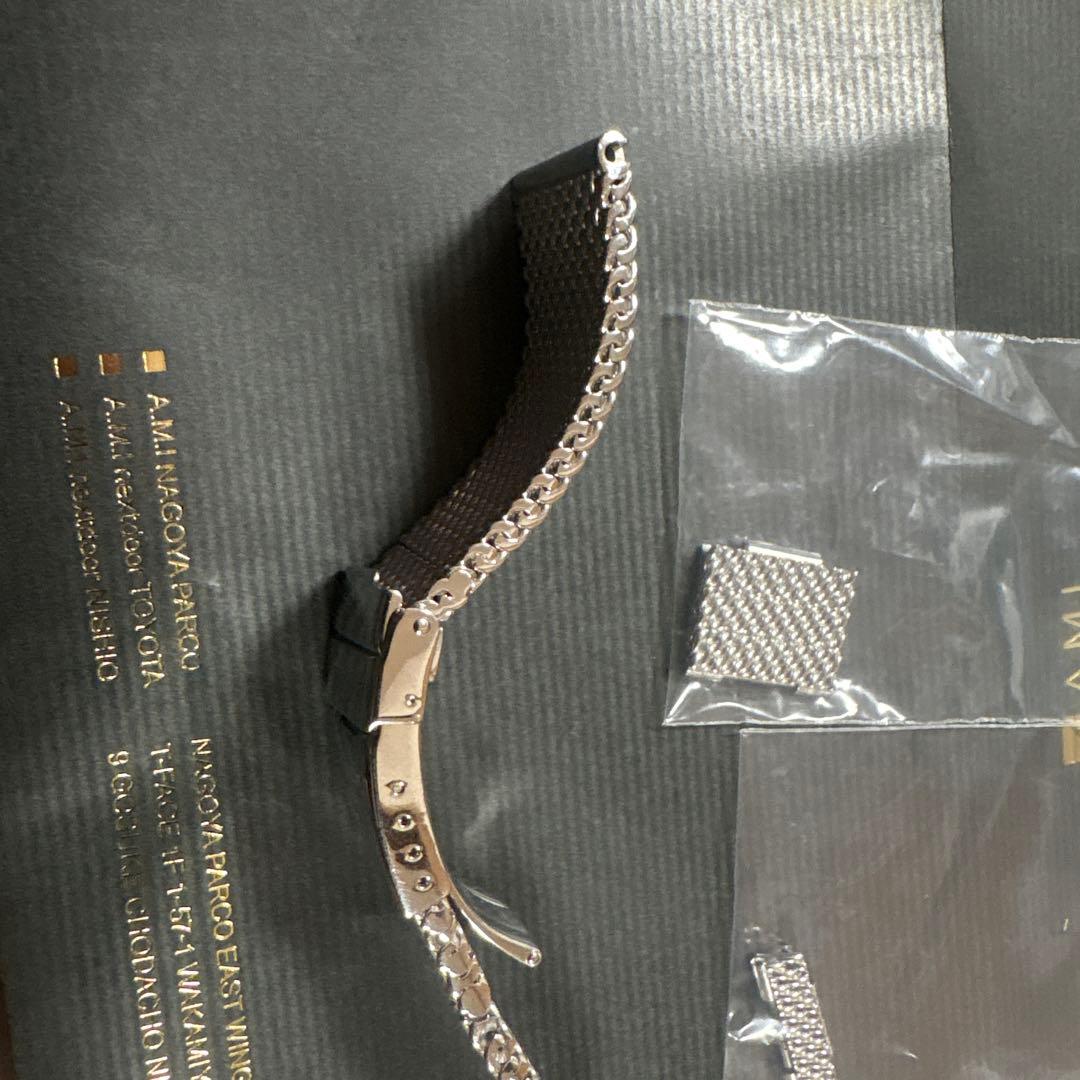 大幅値下げ中　BREITLING メッシュベルト ステンレス