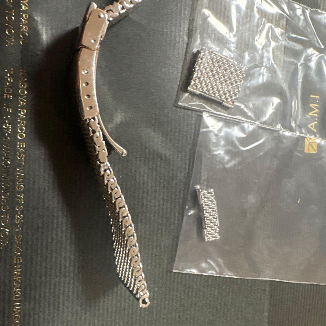 大幅値下げ中　BREITLING メッシュベルト ステンレス