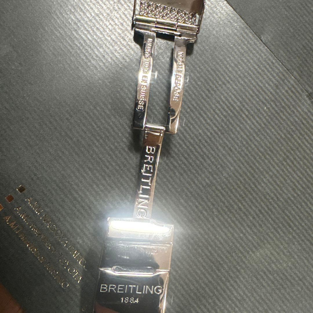 大幅値下げ中　BREITLING メッシュベルト ステンレス