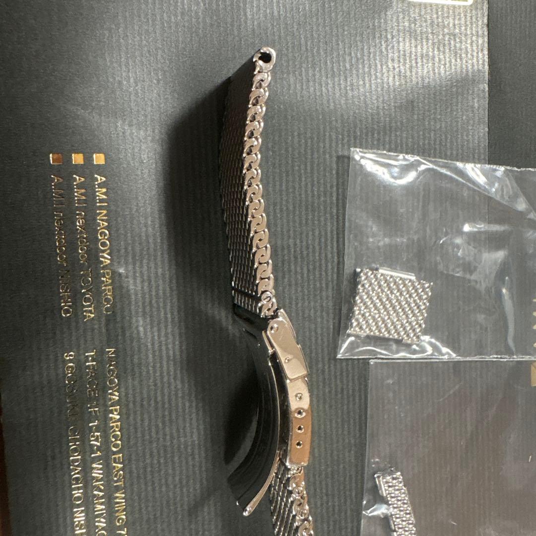 大幅値下げ中　BREITLING メッシュベルト ステンレス