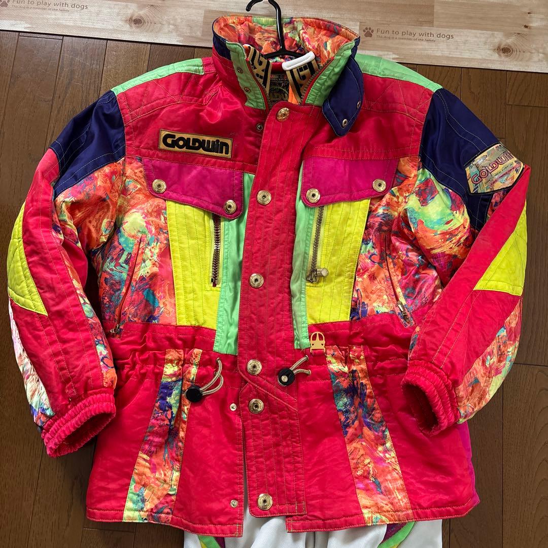 Goldwin スキーウェア カラフル上下