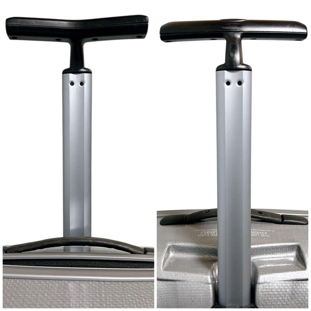 サムソナイト コスモライト スピナー85 132L グレー シルバー キャリー