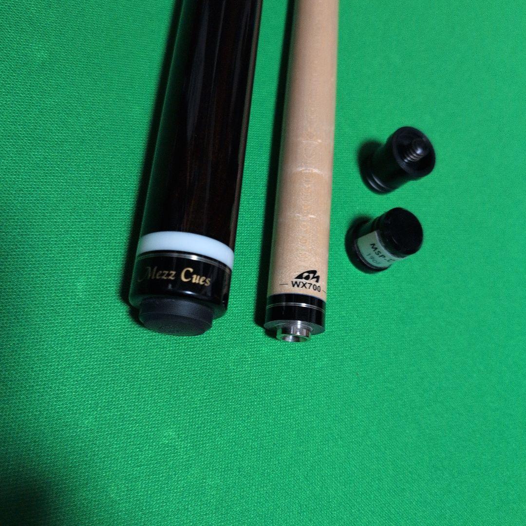 ビリヤードキュー、mezzMSP-C、wx700シャフト美品