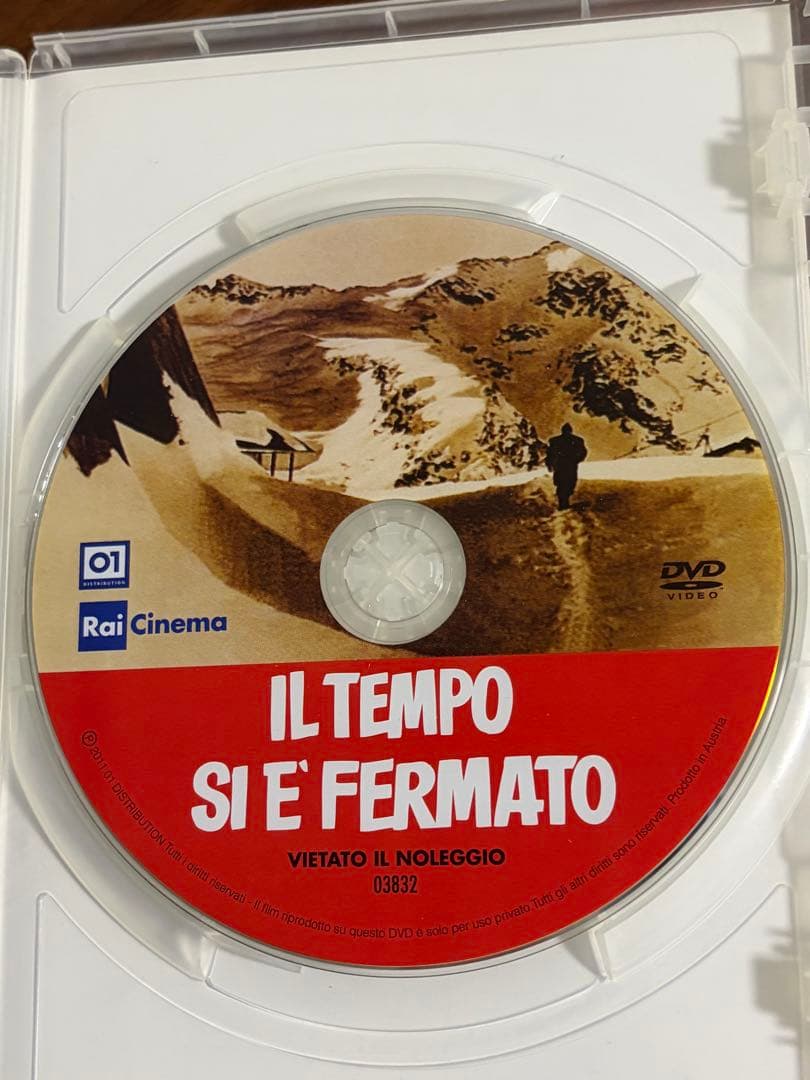 エルマンノ・オルミ 時は止まりぬ セル版 DVD レア 日本未ソフト