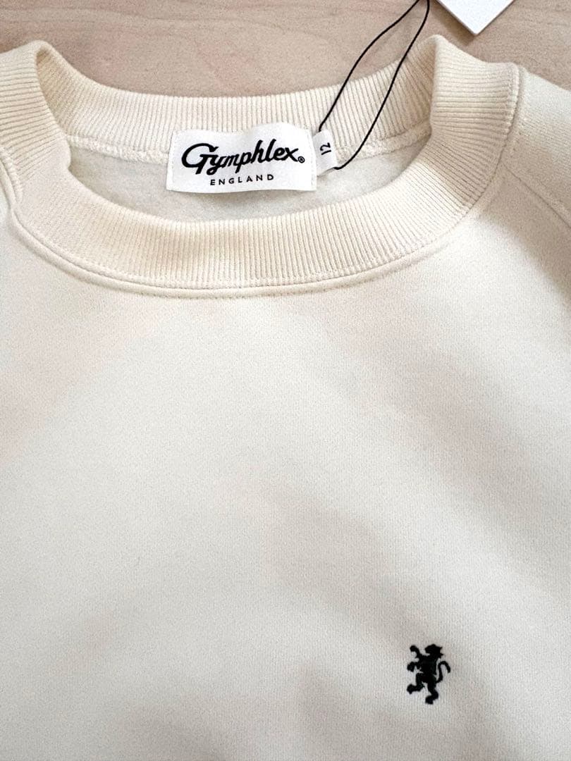 Gymphlex アイボリー トレーナー サイズ12