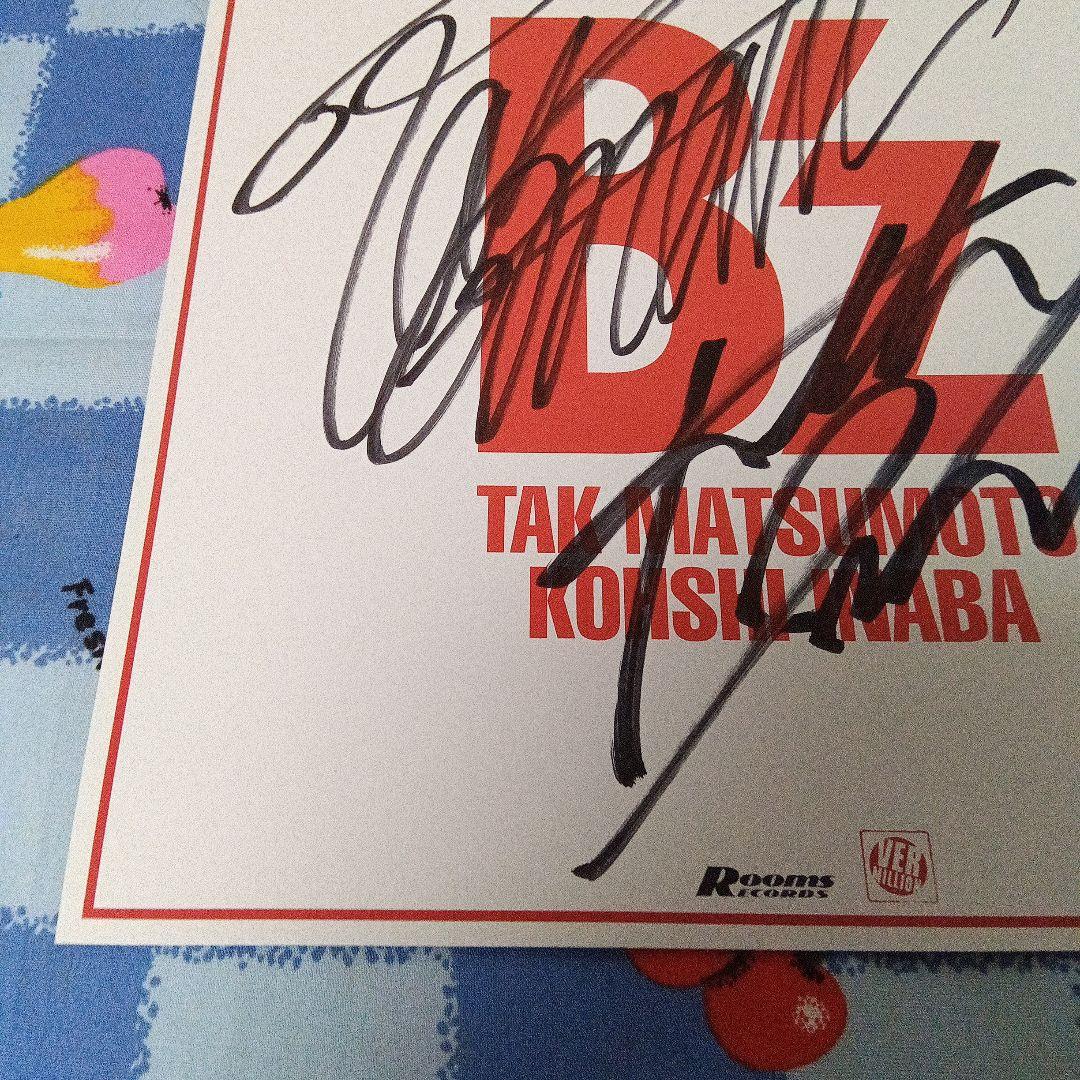 【期間限定 出品】B'z 直筆サイン色紙