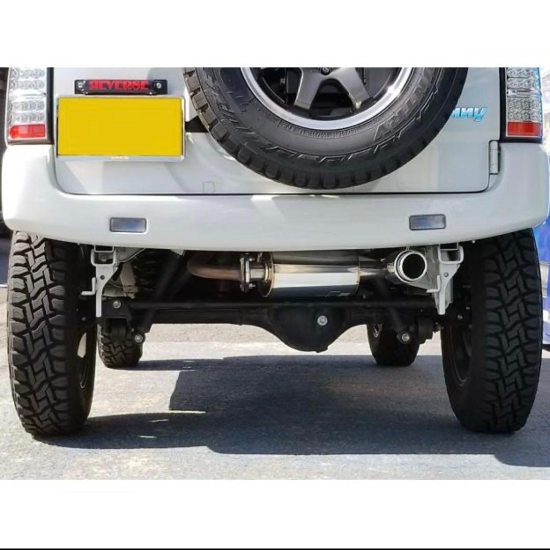 ®︎　ジムニーJB23 リバース　車検対応マフラー