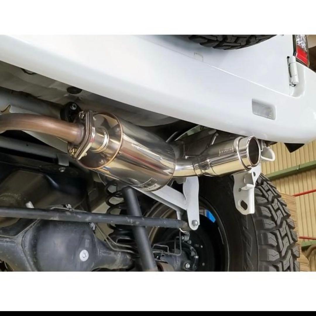 ®︎　ジムニーJB23 リバース　車検対応マフラー
