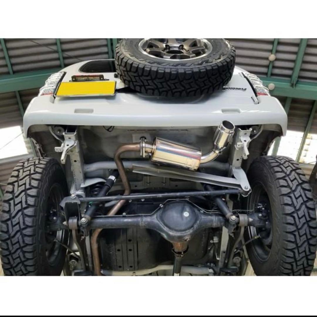 ®︎　ジムニーJB23 リバース　車検対応マフラー