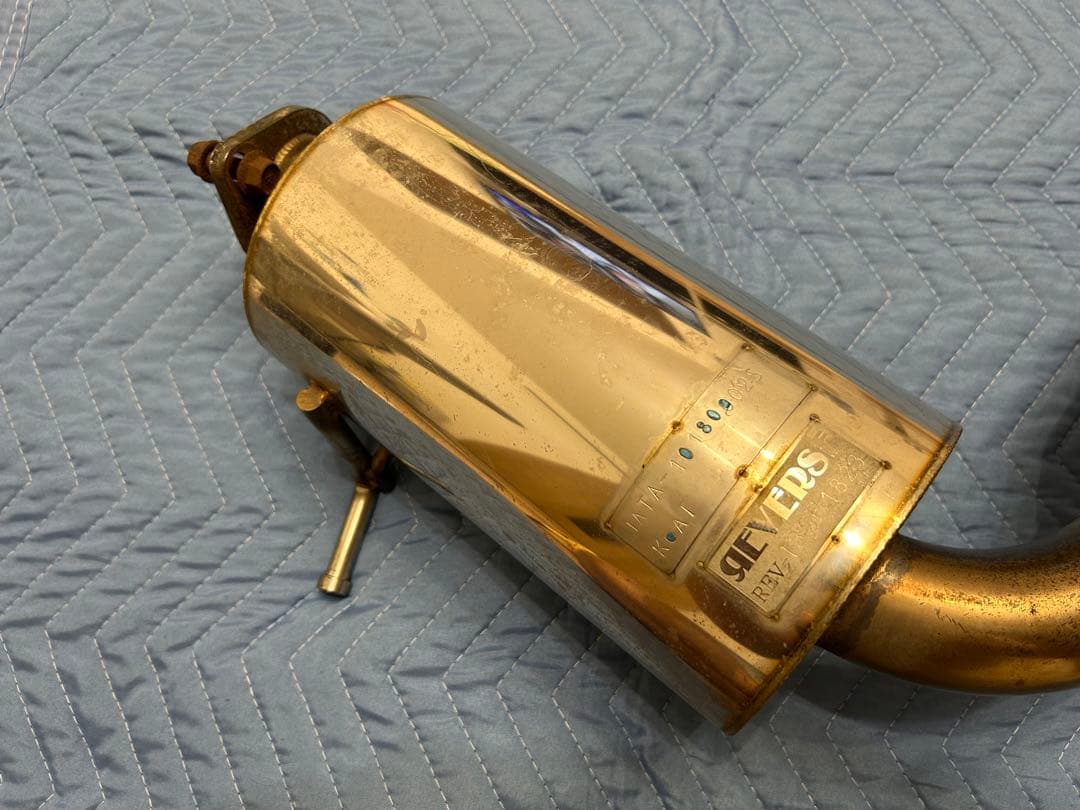 ®︎　ジムニーJB23 リバース　車検対応マフラー