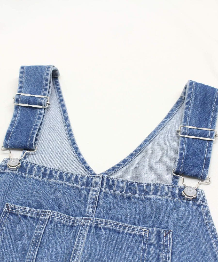 最終値下げ！RNA ベーシックオーバーオール　デニム　メンズライク　大人気