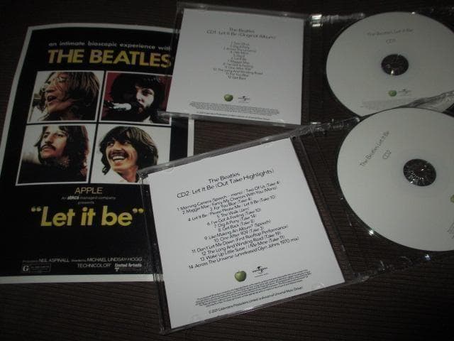 beatles let it be (VERY RARE SET!! 送料込み）