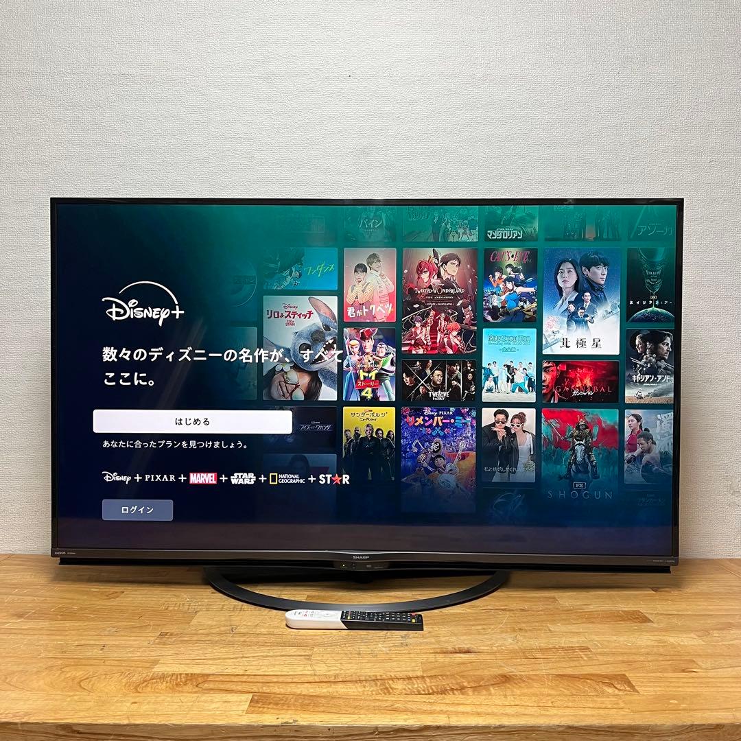 シャープ 55V型 4K 液晶テレビ Android TV 4T-C55AJ1
