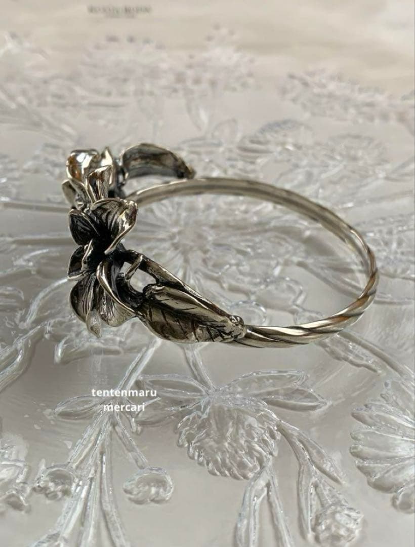 金*銀様 ☆新品☆銀座和光☆アンティーク調　SILVER800ナプキンリング☆2