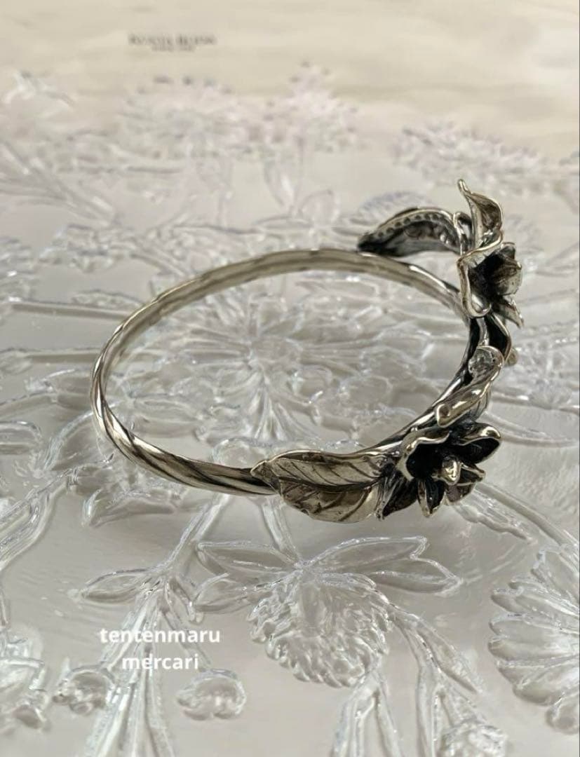 金*銀様 ☆新品☆銀座和光☆アンティーク調　SILVER800ナプキンリング☆2