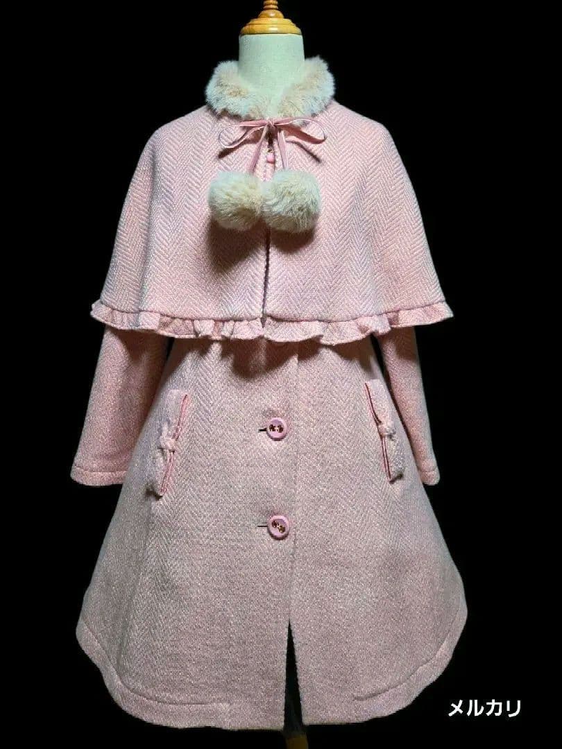 【新品未使用】EmilyTempleCute　イストワールコート　ヘリンボーン