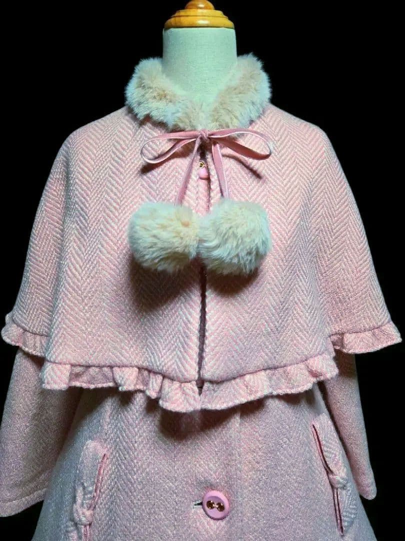 【新品未使用】EmilyTempleCute　イストワールコート　ヘリンボーン