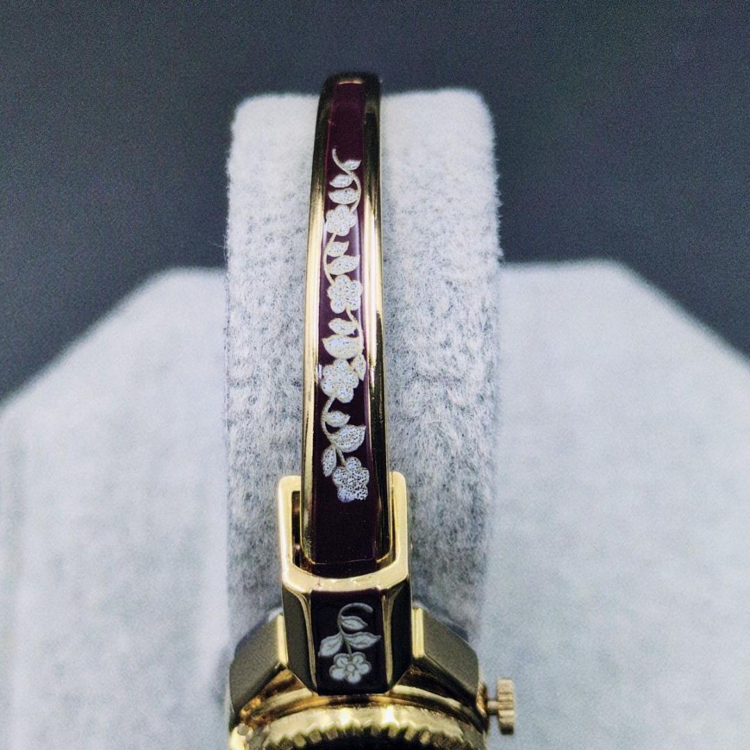 Andre Mouche アンドレムッシュ カメオ クォーツ MOUCHE 花柄