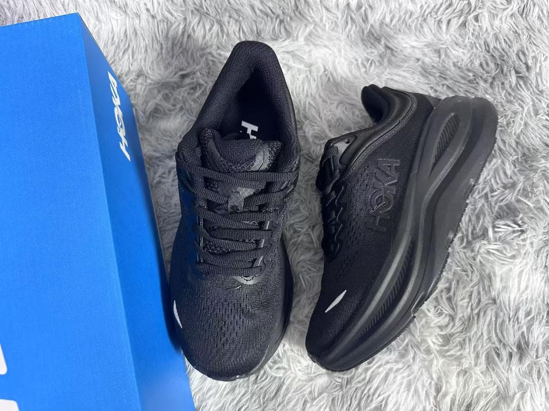 HOKA ONE ONE BONDI9 ボンダイ9 スニーカー ブラック23cm