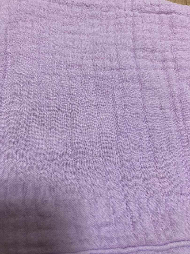 chunさま専用 辻希美 プロデュース コットンガーゼエプロン パープル