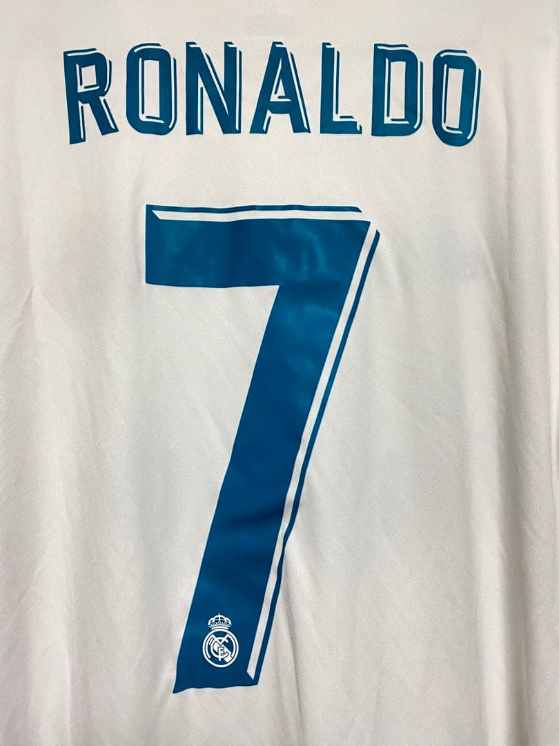 adidas レアルマドリード　17/18 ユニフォーム クリロナ　7 海外M