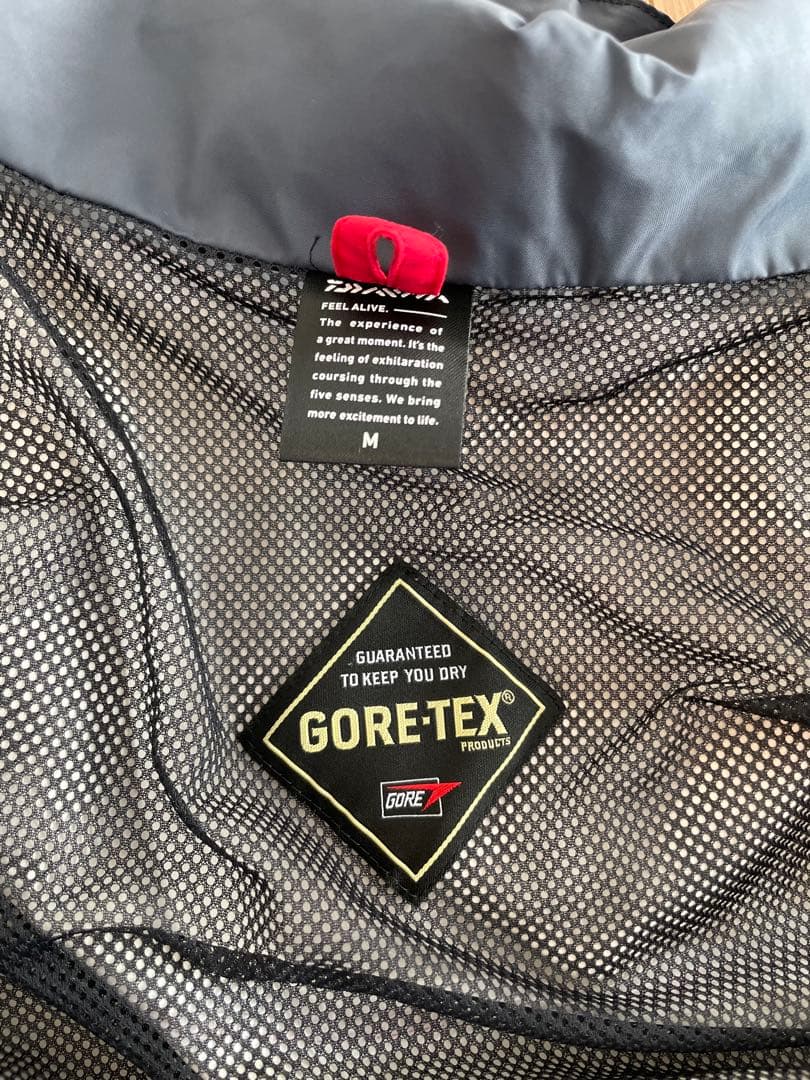 DAIWA GORE-TEX レインウェア DR-1906 M 赤