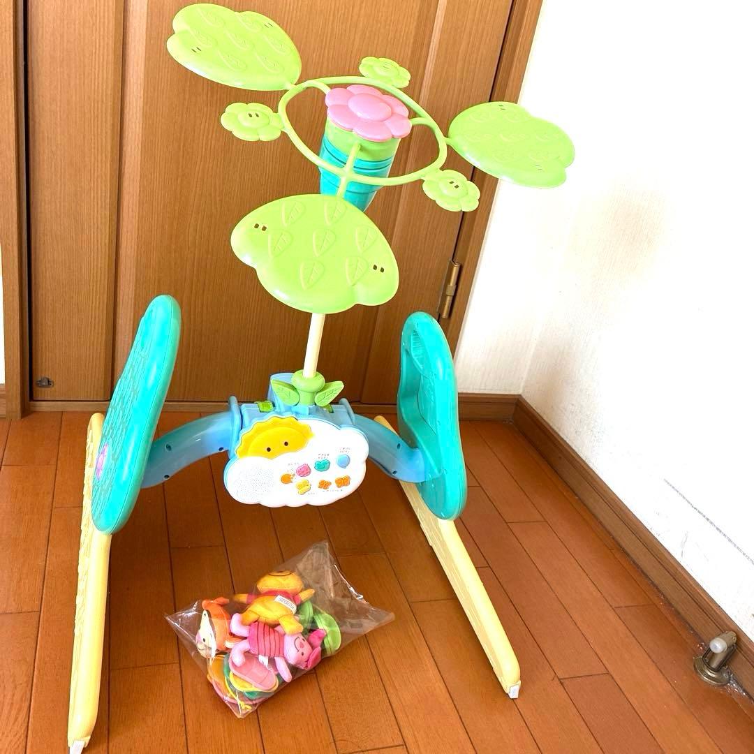 【極美品】プーメリーDisney babyくまのプーさん6WAYジムにへんしん