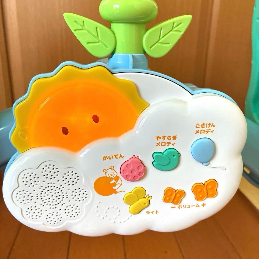 【極美品】プーメリーDisney babyくまのプーさん6WAYジムにへんしん