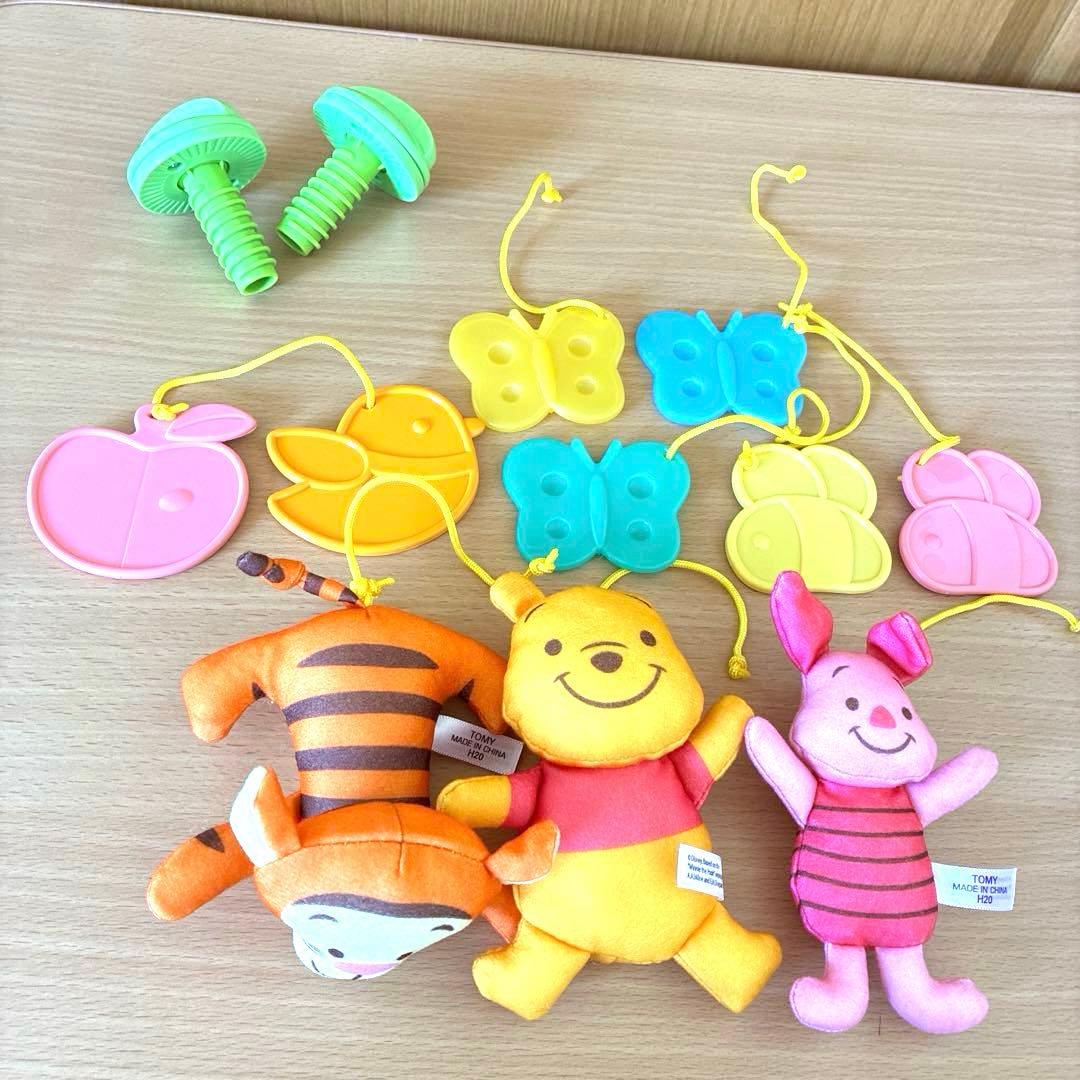 【極美品】プーメリーDisney babyくまのプーさん6WAYジムにへんしん