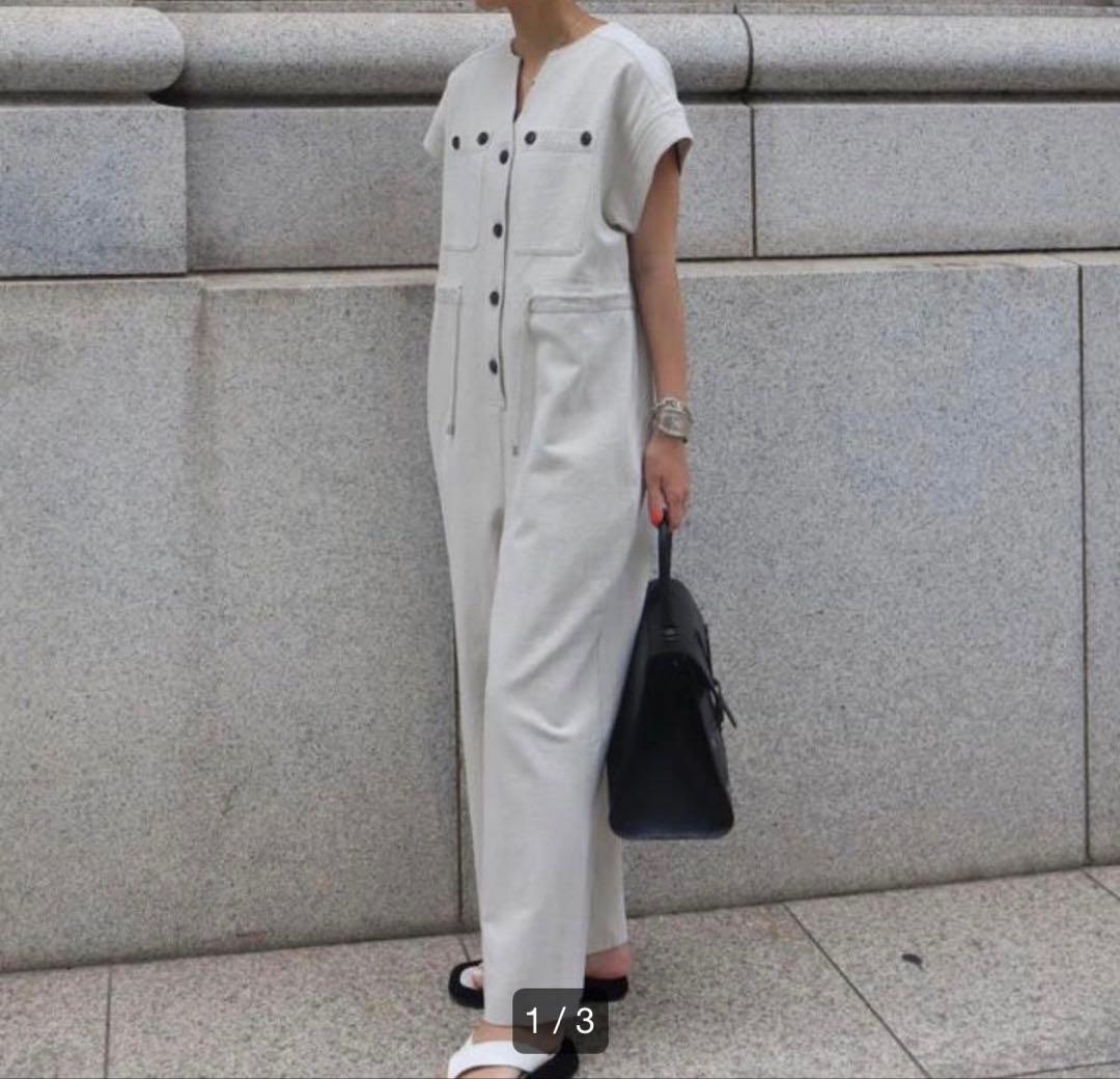 マチャット MACHATT リネンオールインワン 完売品 ゆったり 春夏