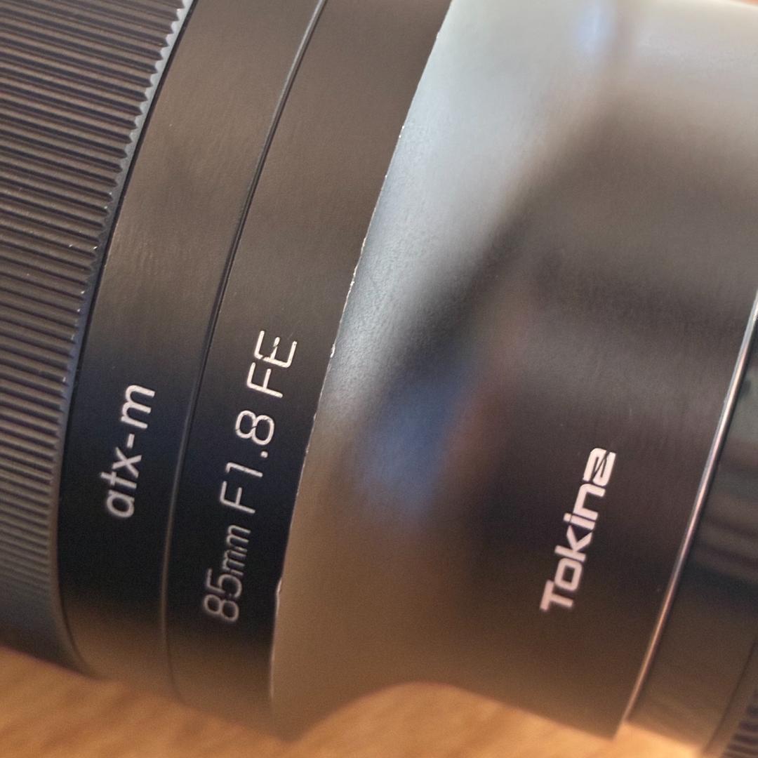 【良品】Tokina atx-m 85mm F1.8 FE（ソニーEマウント用）