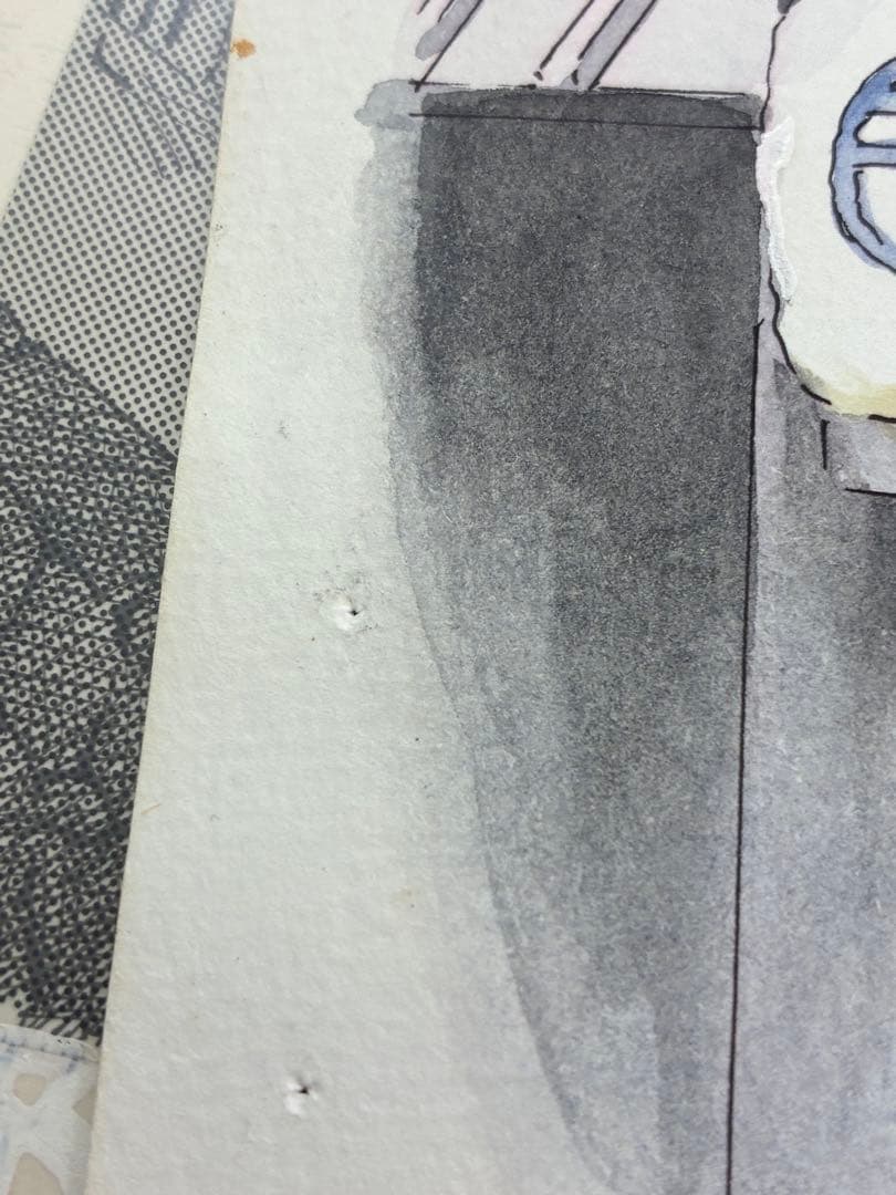 美女斬り麗三郎　漫画原画　伊賀和洋　　 原画