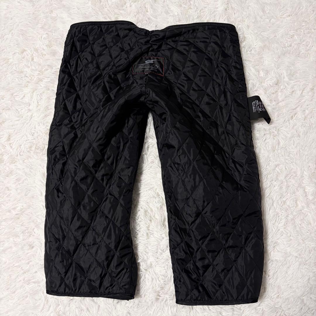 【極美品】シールズ プロテクターレザーパンツ LL 黒キルティングライナー