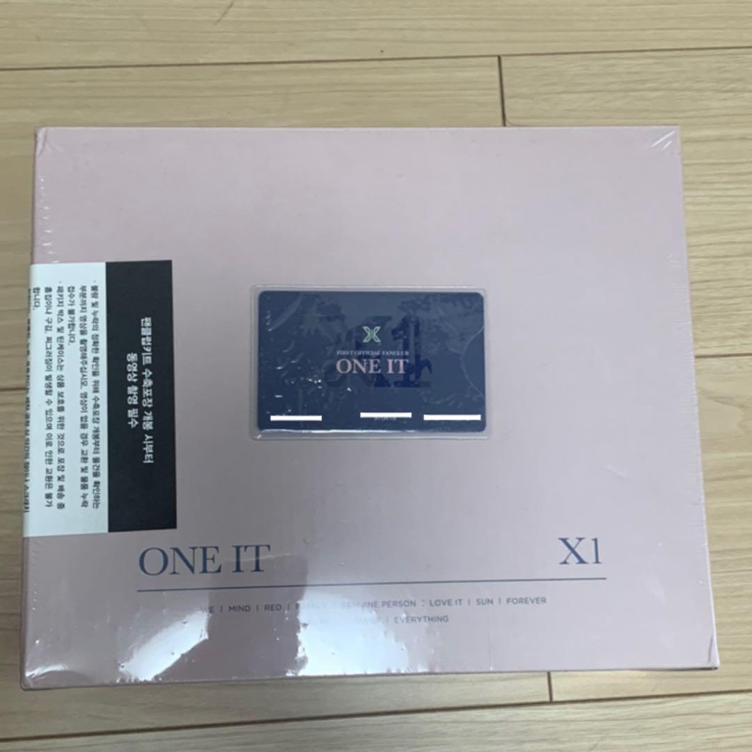 X1 ファンクラブ 1期　入会特典