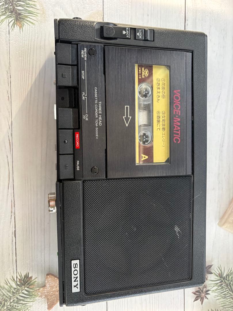 SONYTCM-5000EVプロカセットプレーヤー(レ47)