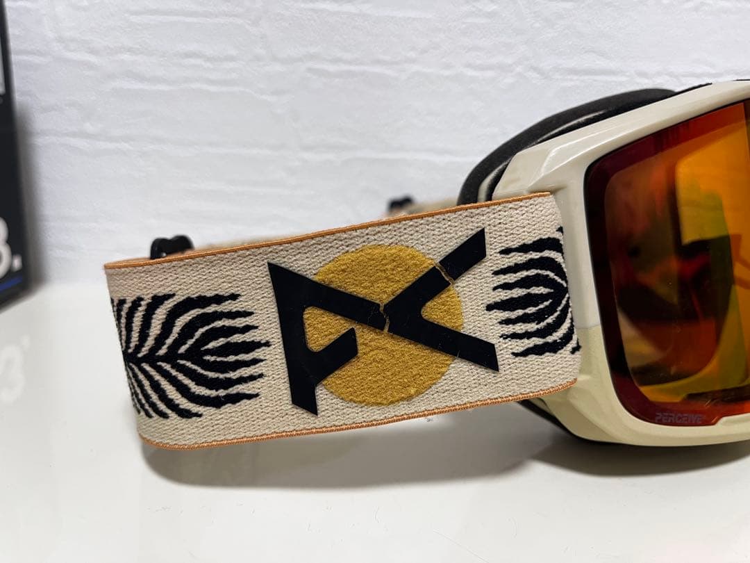 anon M3 ゴーグル オレンジ パープルレンズ