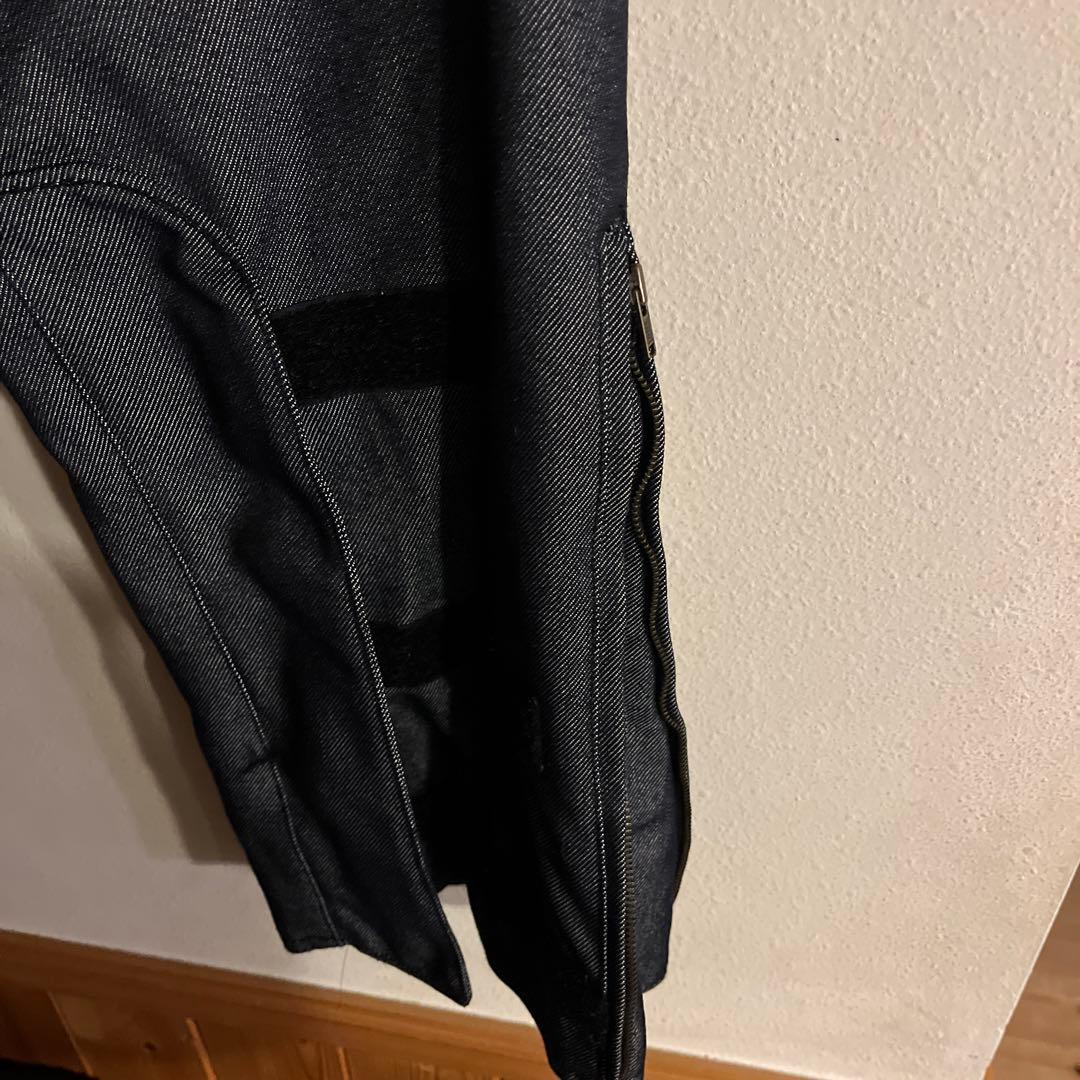 Mサイズ3着 南海防寒パンツ-キルティングデニム-FREE×FREE