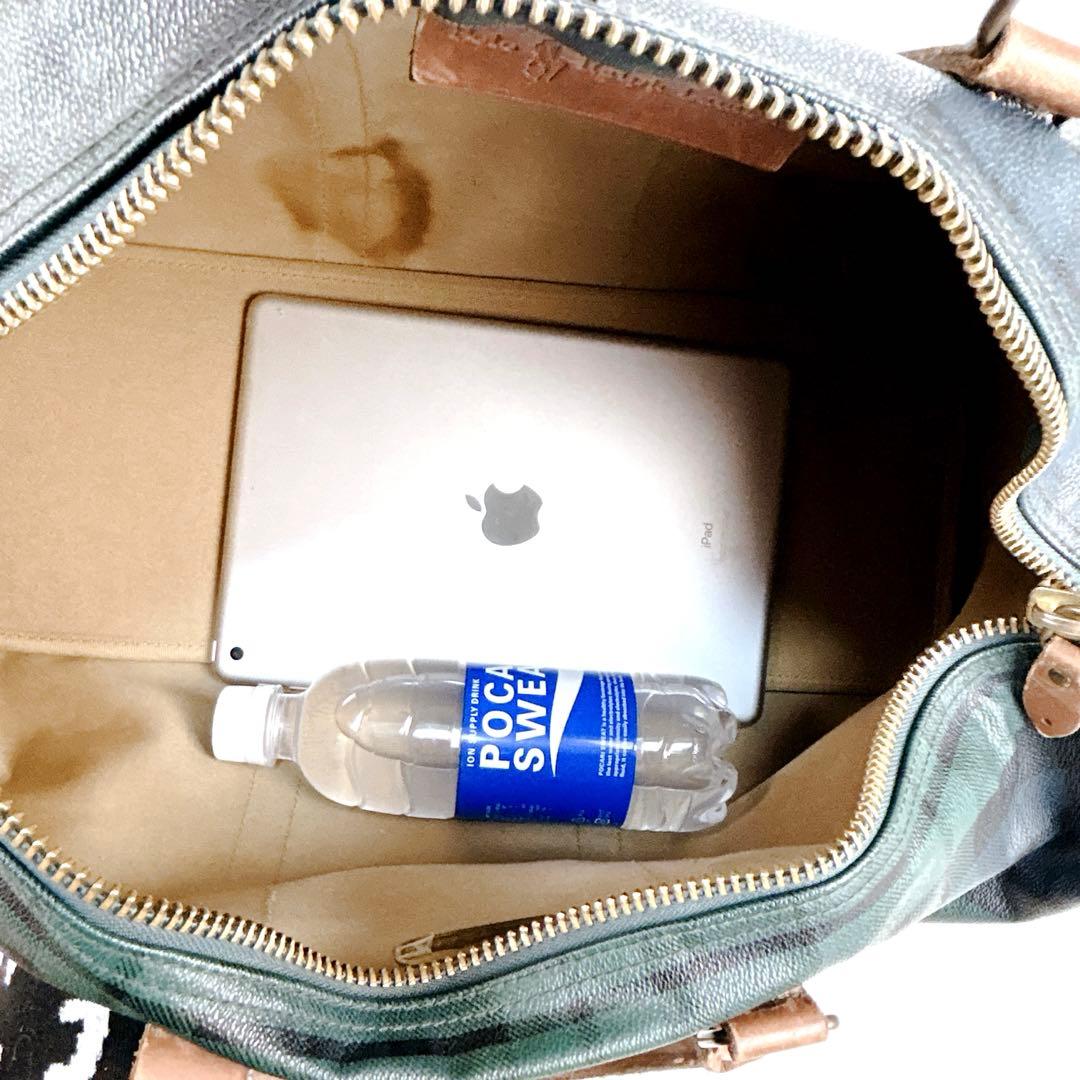 大容量　ポロラルフローレン　ボストンバック　2WAY 肩掛け　ブラックウォッチ