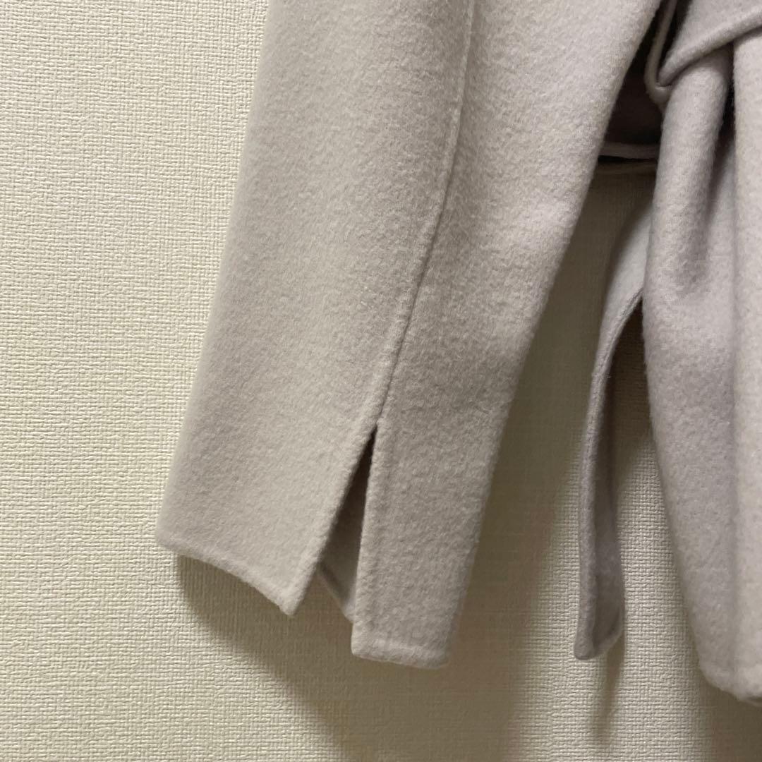 FRAY.ID ショールカラーショートリバーコート フレイアイディーIVR/0