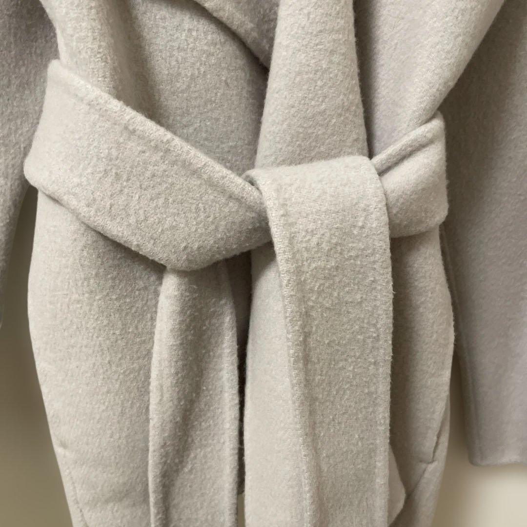 FRAY.ID ショールカラーショートリバーコート フレイアイディーIVR/0