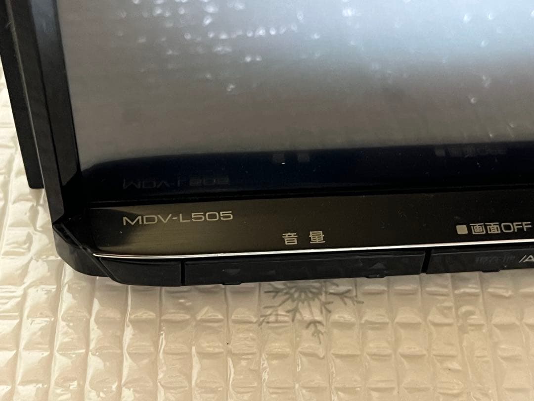 KENWOOD 7型 SDナビ フルセグ MDV-L505