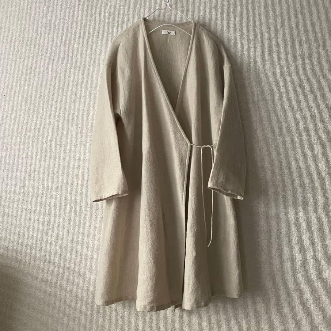 yoli wool rap jacket ウール カシュクール ジャケット 羽織