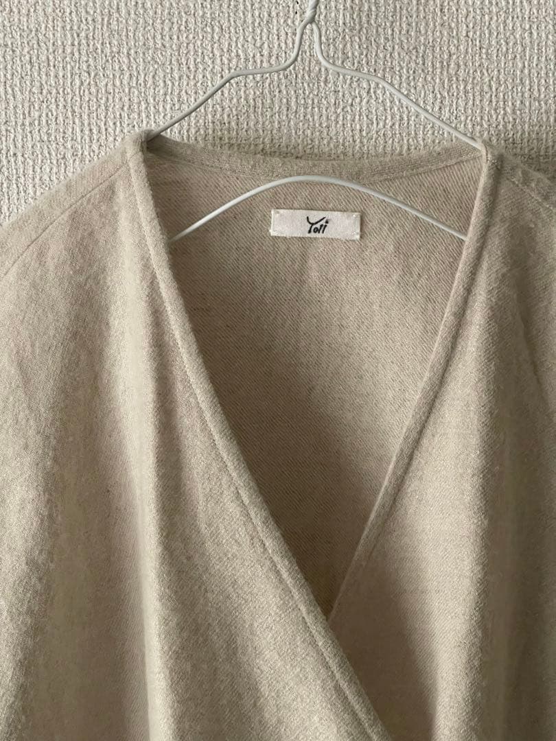 yoli wool rap jacket ウール カシュクール ジャケット 羽織