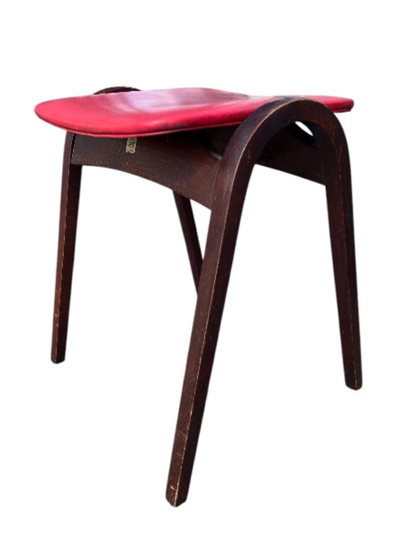 秋田木工 剣持勇 スタッキング スツール 202 家具 チェア イス　2脚