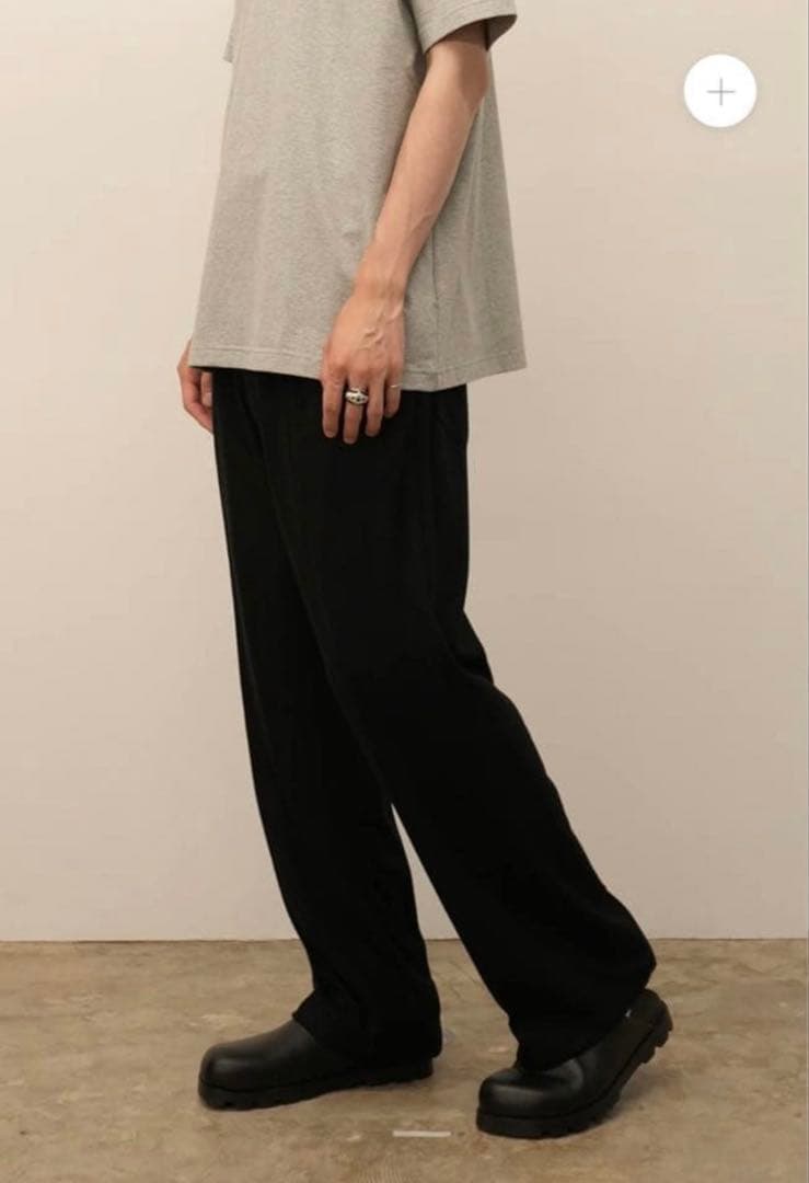 パンツ ANCELLM WOOL EASY SLACKS