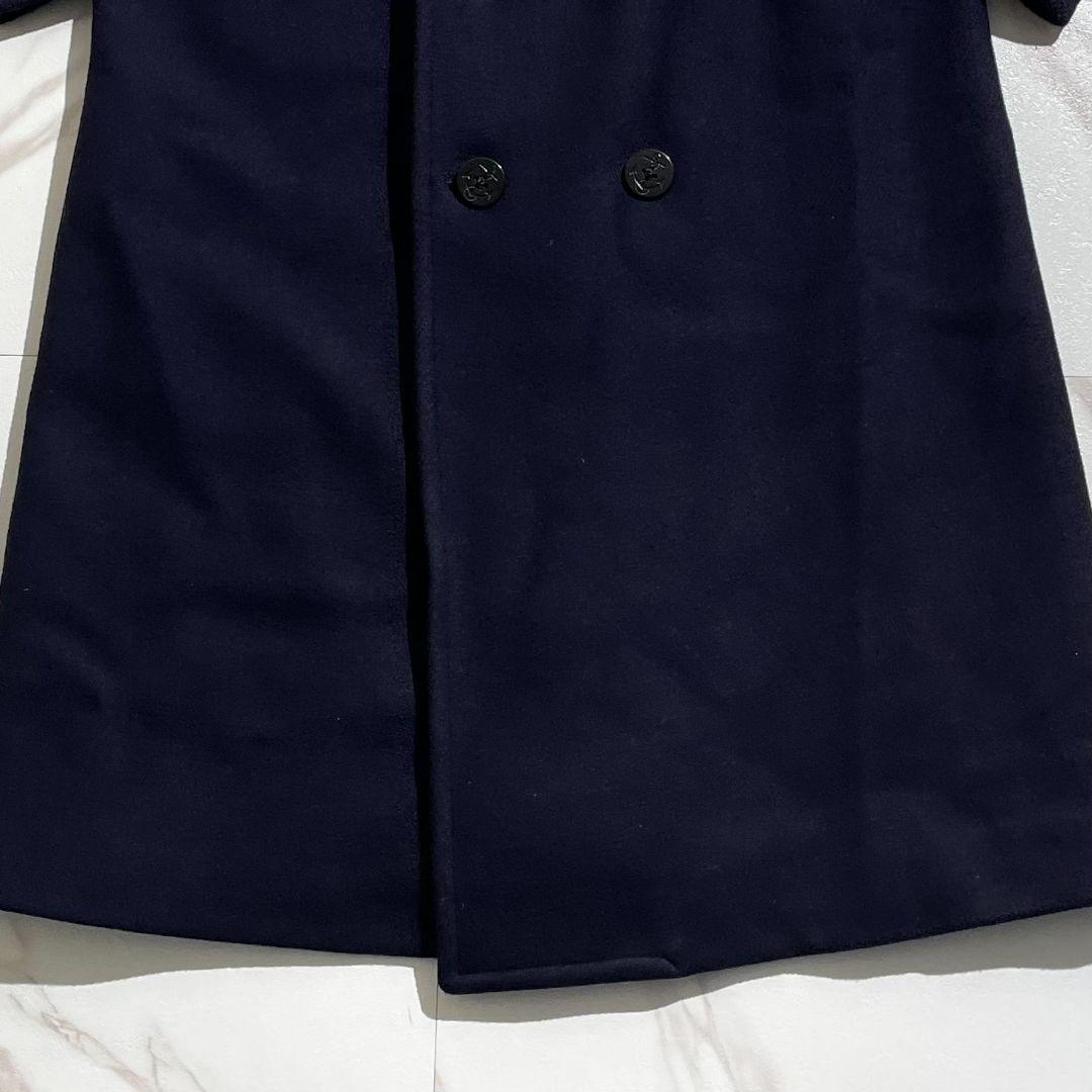 ポロバイラルフローレン ダブルチェスターコート ネイビー XL相当 紺