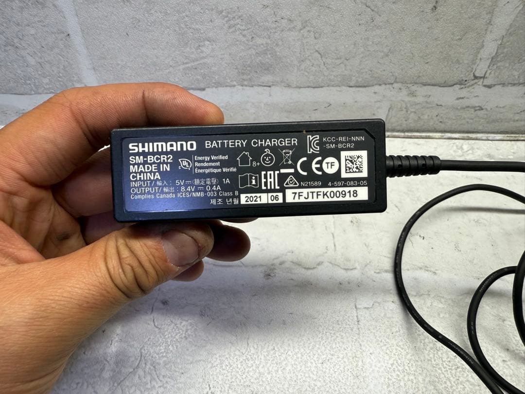 シマノ　SM-BCR2 di2 バッテリーチャージャー　充電器