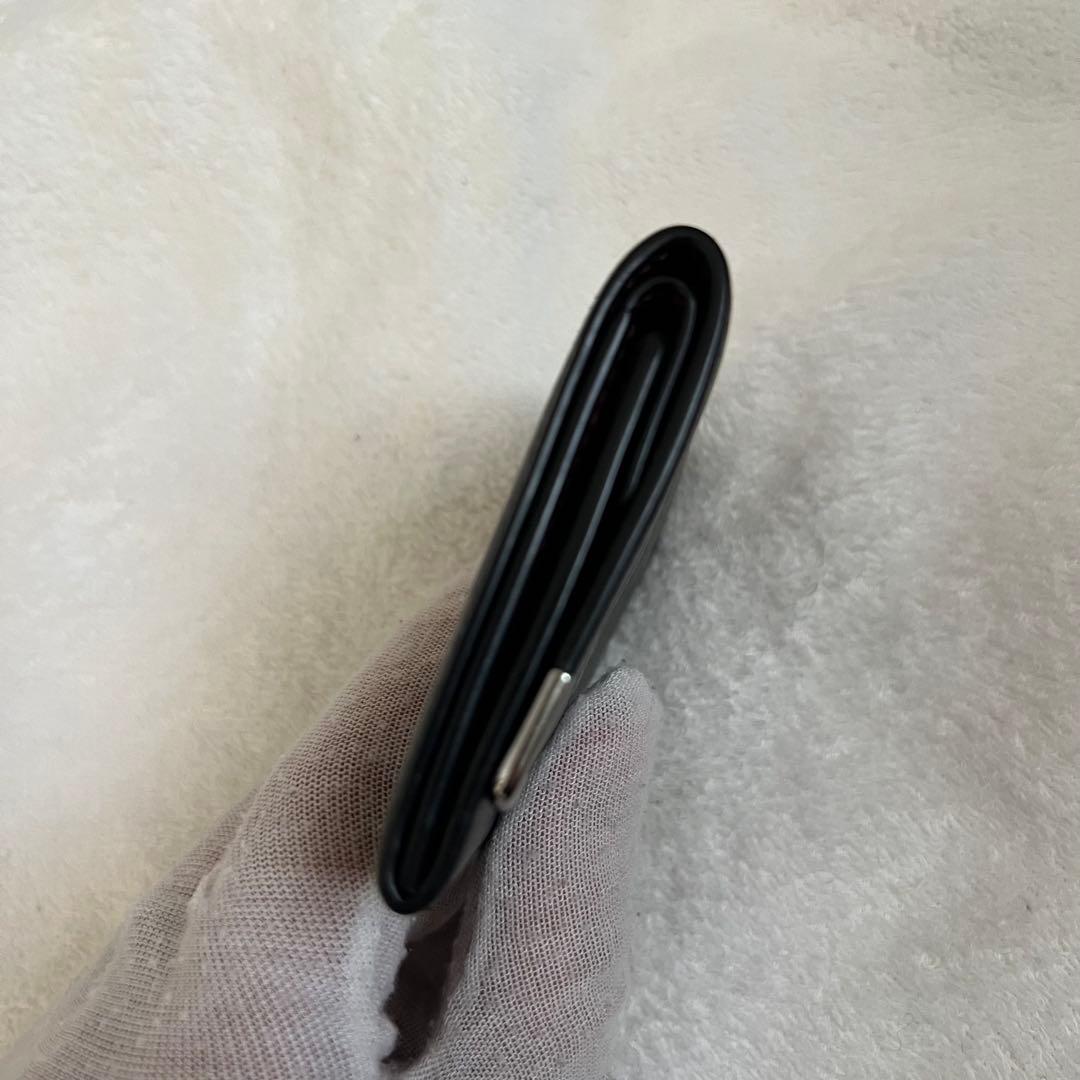 極上のエイジング　カルティエ　マスト ドゥ レザー ケース 小銭入れ